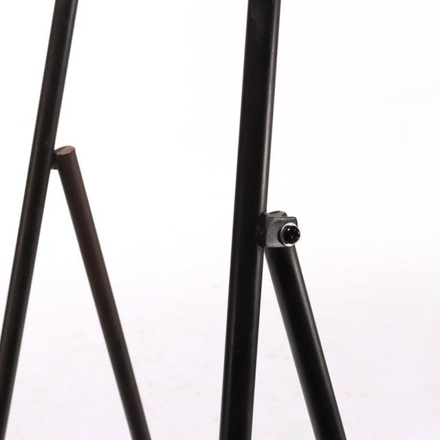 Black Vintage Metal Art Display Easel 20thC For Sale - Image 8 of 10
