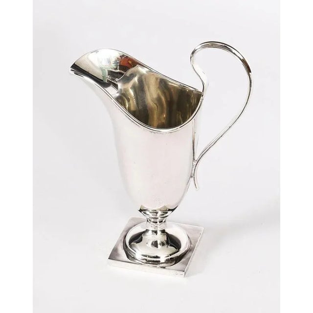 Antique George V Silver Cream Jug from Robert Pringle & Sons, 1919 For Sale - Image 3 of 13
