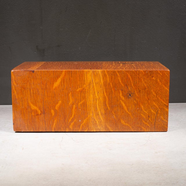 Wood Globe-Wernicke Index Card Catalog c.1920 For Sale - Image 7 of 10