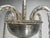 Large Five-Arm Murano Glass Chandelier by Ercole Barovier, Italy, 1950s For Sale - Image 14 of 17