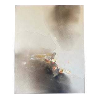 Abstract Painting in Earthy Tones by Kasia Kręcicka For Sale