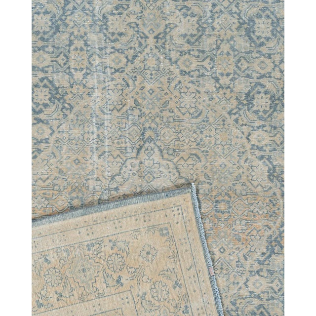 1940s Vintage Circa 1940 Lightly Distressed Tabriz Rug 7'7x10'8 For Sale - Image 5 of 12