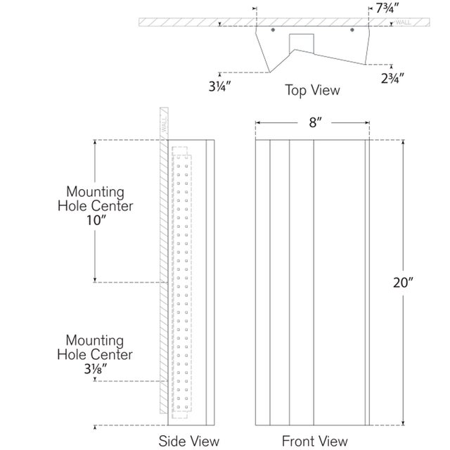Metal Anne-Marie Barton for Visual Comfort Signature Austera 20" Sconce in Matte Carbon with Alabaster For Sale - Image 7 of 9