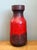 Mid 20th Century Vintage West German Red Drip Glaze Ceramic Vase For Sale - Image 5 of 13