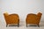 1930s Vintage Swedish Art Deco Chairs with Velour Upholstery, 1930s, Set of 2 For Sale - Image 5 of 11