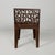 Metal Italian Postmodern Chairs in Corten Steel, 2010s, Set of 12 For Sale - Image 7 of 16
