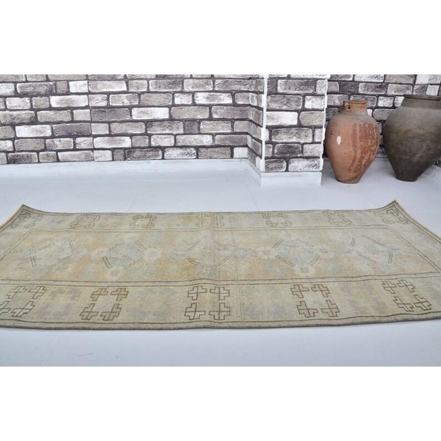 1950s Anatolian Kurdish Small Carpet For Sale - Image 4 of 10
