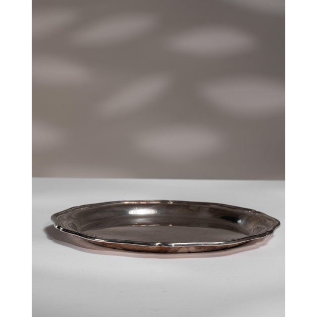 Mid 20th Century Mid 20th Century France Silver Plate For Sale - Image 5 of 15