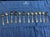 Vintage Silver-Plated Teaspoons with Russell Pattern by Mappin & Webb, Set of 12 For Sale - Image 3 of 4