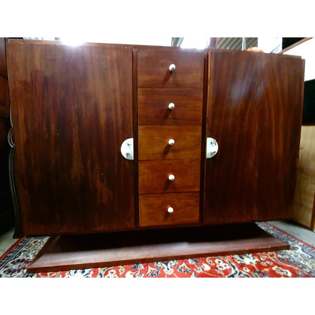 1930s Art Deco Buffet in Rosewood, 1930 For Sale - Image 5 of 14