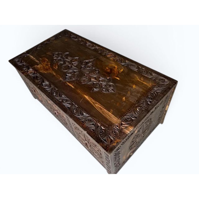 Vintage Wooden Coffee Table, 1970s For Sale - Image 3 of 9