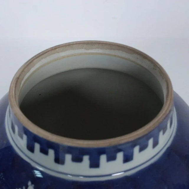 Lidded Vases with Peach Tree Decor, Set of 2 For Sale - Image 5 of 6