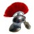 Antique 1900s Miniature Roman Helmet Galea Paperweight For Sale