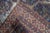 Antique 1880s Persian Khamseh Wool Rug, Distressed 3.6' x 4.8' This handmade antique Persian Khamseh rug from the 1880s...