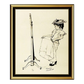 Mid 20th Century Dressing Up, Norman Rockwell For Sale