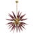 Sputnik Pendant Light with 51 Amethyst Murano Glass Tips from Justfurnituress SRL For Sale - Image 10 of 10