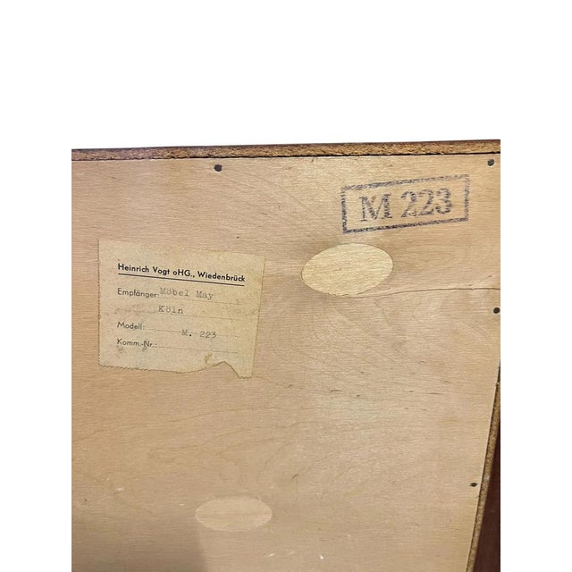 Wood Chest of Drawers from Vogt Wiedenbrück, 1960s For Sale - Image 7 of 9