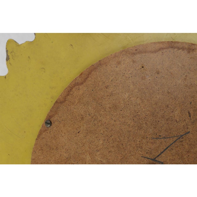 Gold Sunburst Mirror in Resin with Convex Mirror, France, 1960s For Sale - Image 10 of 11