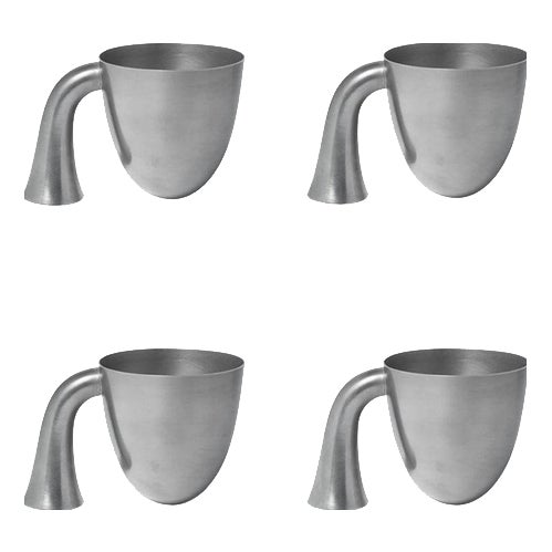 Tin Vases by Aldo Bakker for Karakter, Set of 4 For Sale