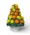 Vintage Italian-Style Polychrome Ceramic Citrus Topiary For Sale - Image 4 of 12