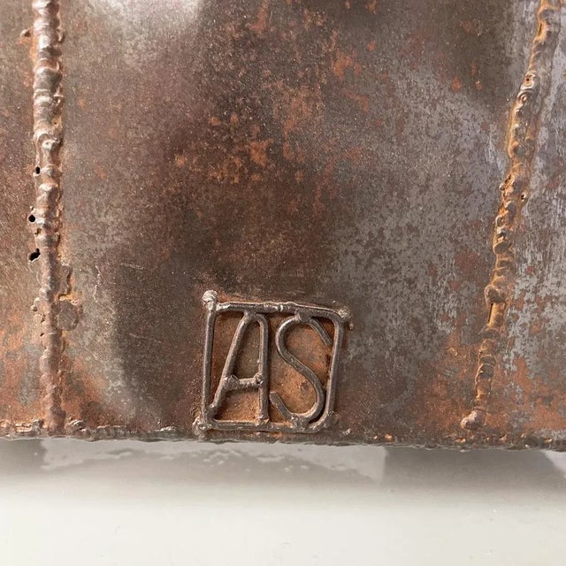 Italian Modern Iron Chair by Anacleto Spazzapan, 1990s For Sale - Image 17 of 18