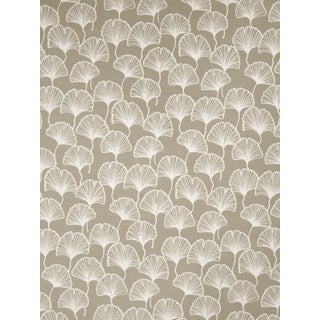Fabricut "Isetta Fans" Gingko Leaf Jacquard- 4 Yards For Sale