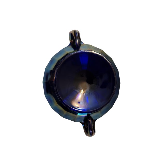 1980s Summit Art Glass Elephant Candleholder Bowl For Sale - Image 9 of 9