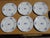 Blue Limoges Porcelain Dessert Service from Maison Bernardaud, 1950s, Set of 13 For Sale - Image 8 of 18