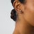 Art Deco Style Diamond Platinum Studs, A Pair For Sale - Image 4 of 5