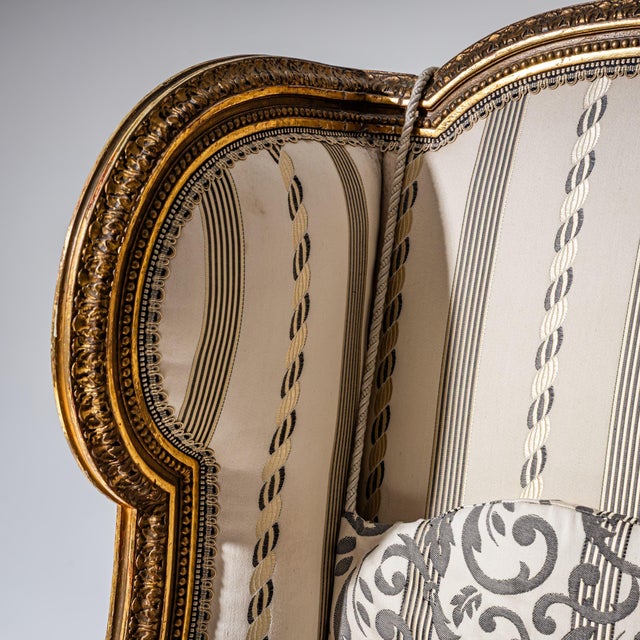 Late 19th Century Louis XVI Armchair, France For Sale - Image 6 of 9