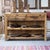 2020s Matthew Izzo Home Rustic Timber Reclaimed Wood Kitchen Island - New Item For Sale - Image 5 of 6