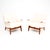 A very stylish, comfortable and extremely well made pair of Danish vintage teak armchairs, dating from the 1960’s. The...