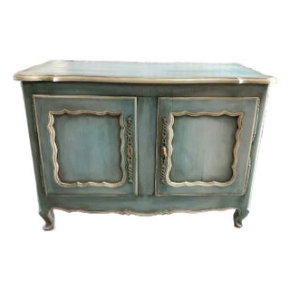 Antique French 19th C. Painted Buffet For Sale