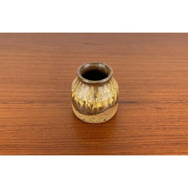 Small Mid-Century German Studio Pottery Vase by Walter Stürmer, 1960s For Sale - Image 5 of 12