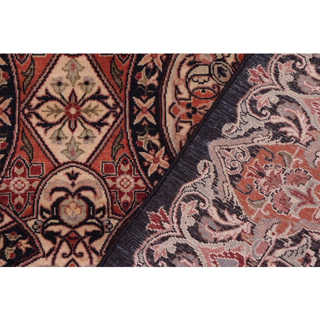 Textile Beautiful 1990's Pak-Persian Black/Gold Wool Rug - 8'0'' X 10'0'' For Sale - Image 7 of 9