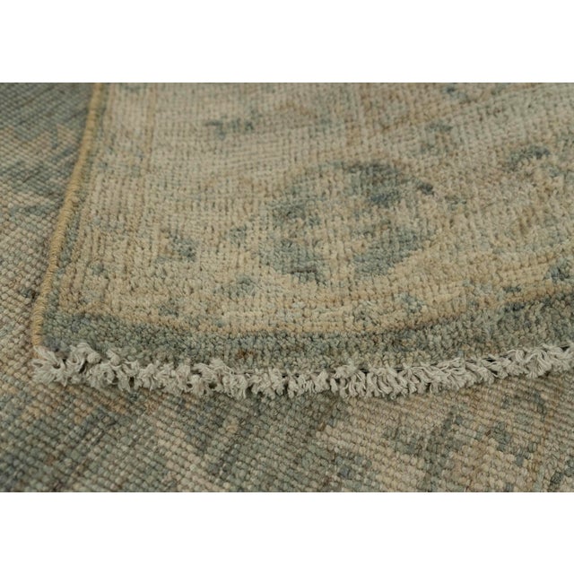 Oushak Rug 3'2" x 4'10" #21359 For Sale In Houston - Image 6 of 8