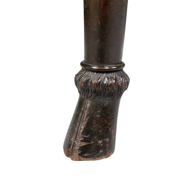 Wood Georgian Mahogany Serving Table, Possibly Irish For Sale - Image 7 of 12