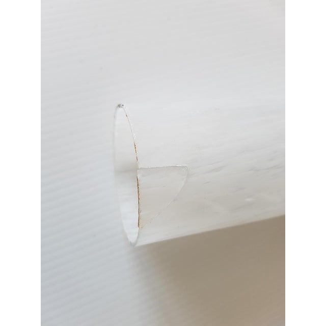 1930s Art Deco Copper and Glass Ceiling Light, 1930s-1940s For Sale - Image 5 of 6