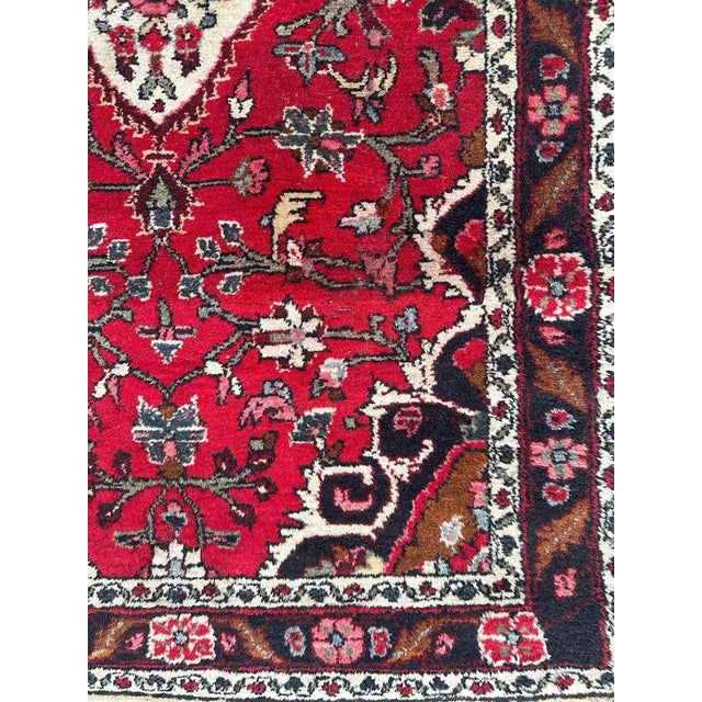 Rustic Vintage Moussel Rug, 1950s For Sale - Image 3 of 18