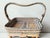 Napoleon III Rattan Serving Bar Cart, 1890s For Sale - Image 6 of 8