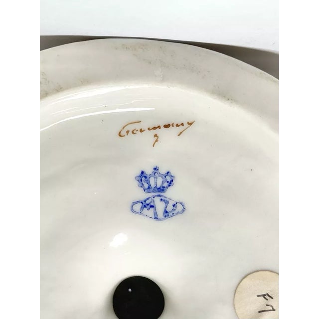 1930s Müller Volkstedt Dresden “Ring Around the Rosie” Porcelain Figurine For Sale - Image 12 of 12