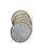 Early 21st Century Coastal Capiz Shell Coasters- Set of 5 For Sale - Image 5 of 8
