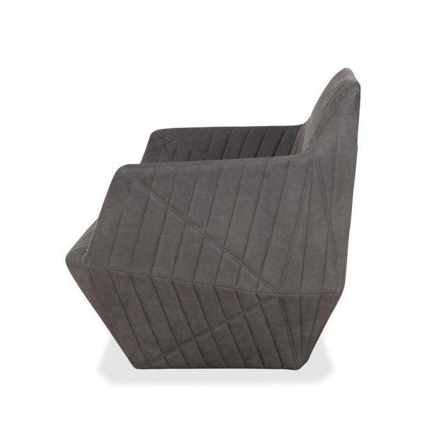 Facet Armchair in Gray Fabric from Ligne Roset For Sale - Image 16 of 17