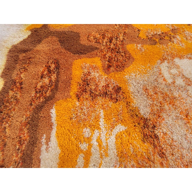 Rug with Abstract Composition from Desso, 1950s For Sale - Image 9 of 14