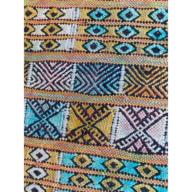 Vintage Tribal Moroccan Woven Rug, 1980s For Sale - Image 10 of 16