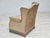Danish Armchair in Corduroy in Ash Wood, 1970s For Sale - Image 9 of 14