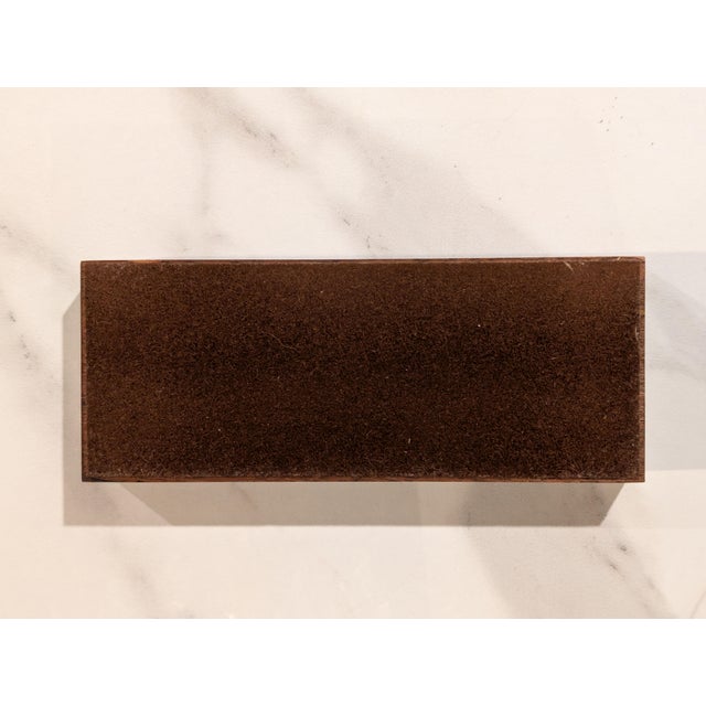 Late 20th Centrury Waterford Crystal Clock With Wood Base For Sale - Image 9 of 12