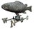19th Century Copper Fish Weathervane, Attributed to J. L. Mott Iron Works, New York, Ca. 1880–1895 For Sale - Image 4 of 9