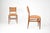 Pair of Walnut and Leather Side Chairs by Gio Ponti, Italy, 1950s For Sale - Image 10 of 11