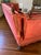 Red 1920s Spanish Revival Tuxedo Couch in Red Velvet For Sale - Image 8 of 12